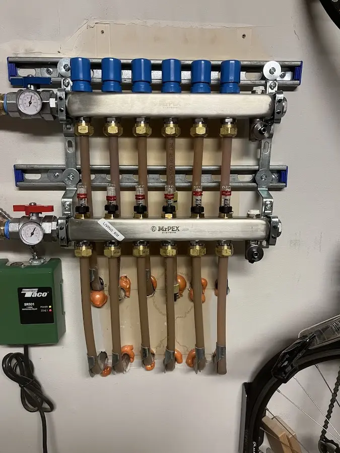 Plumber performing Leak Detection at a residential property in South Orange Village